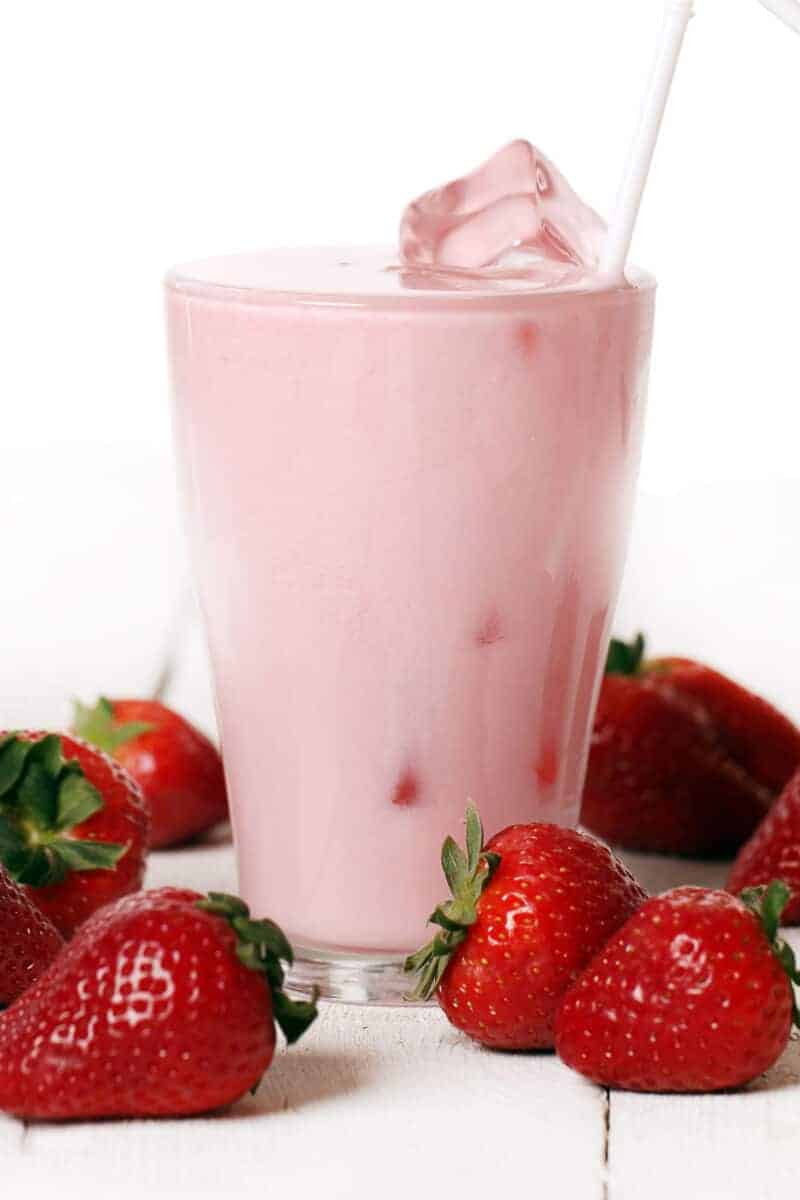 Keto Strawberry Cheesecake Smoothie Make Drinks