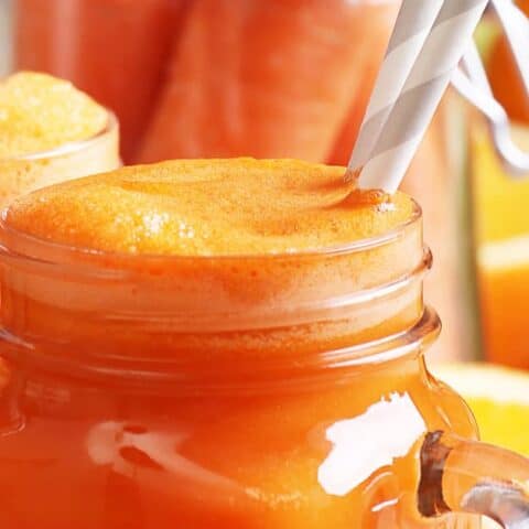 Cholesterol Lowering Carrot Ginger Smoothie Recipe