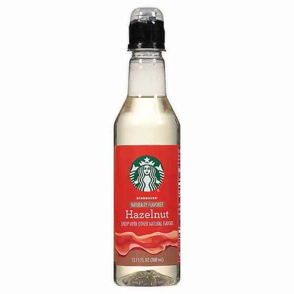 Starbucks Hazelnut Syrup