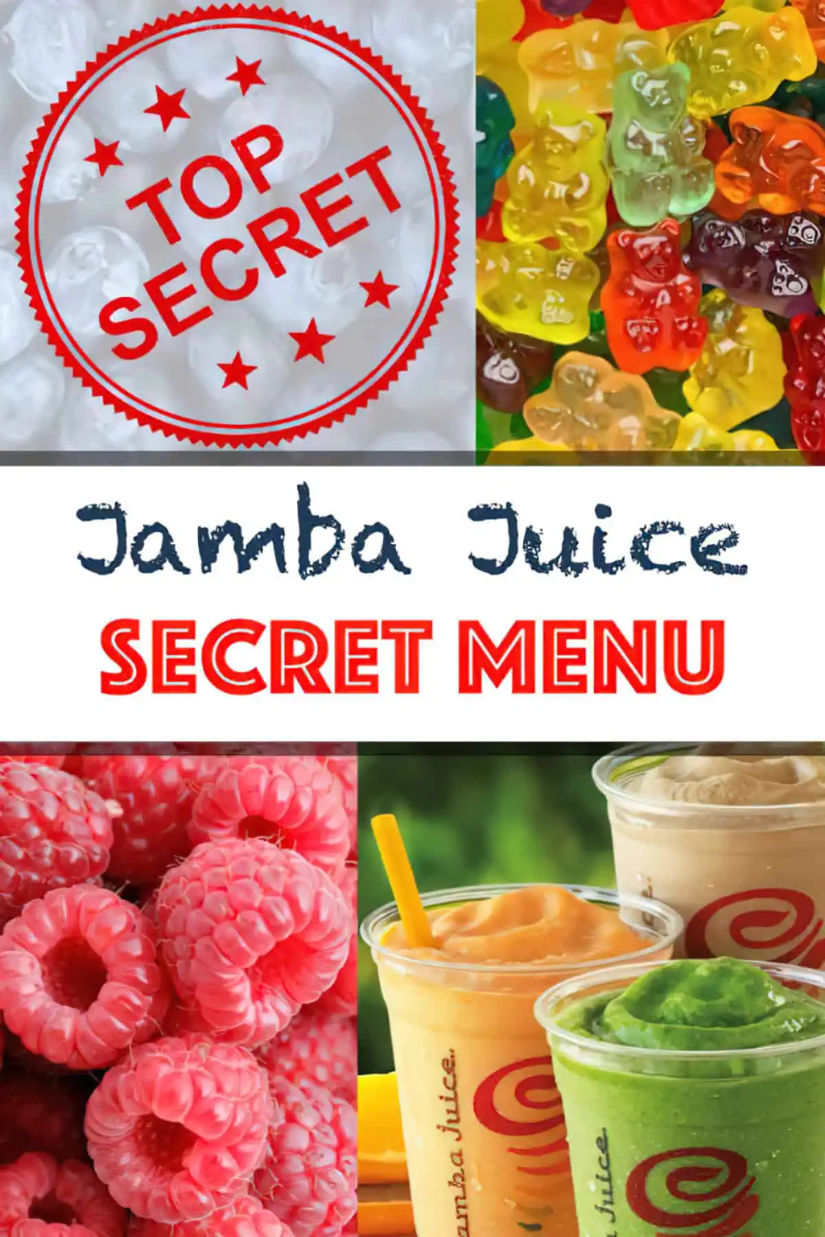 Jamba Juice Secret Menu Smoothie Recipes