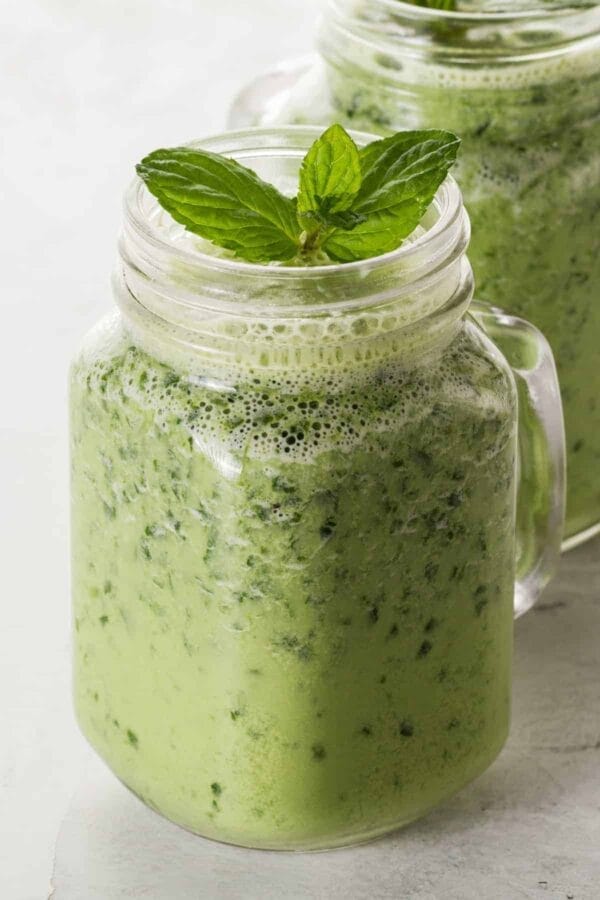 Keto Avocado Mint Smoothie
