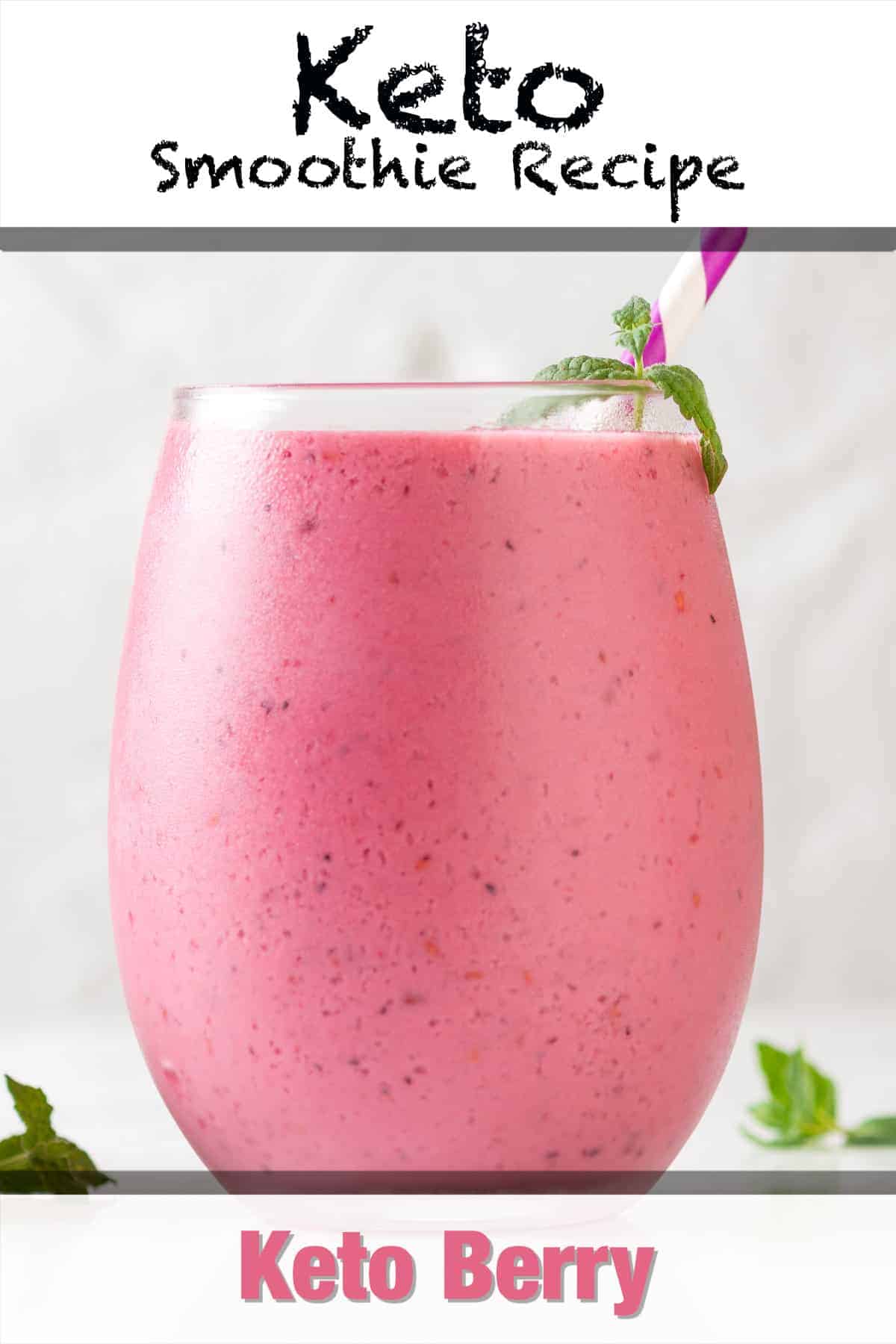 Keto Berry Smoothie Make Drinks
