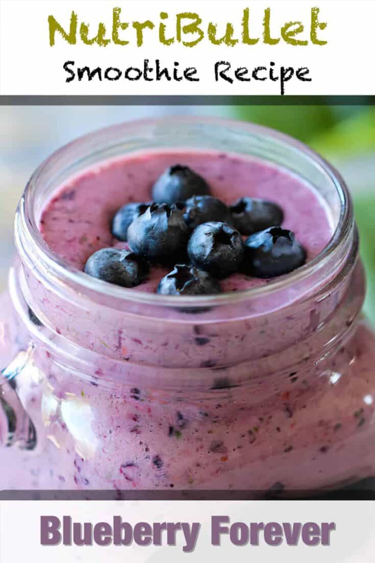 nutribullet blueberry forever smoothie recipe p