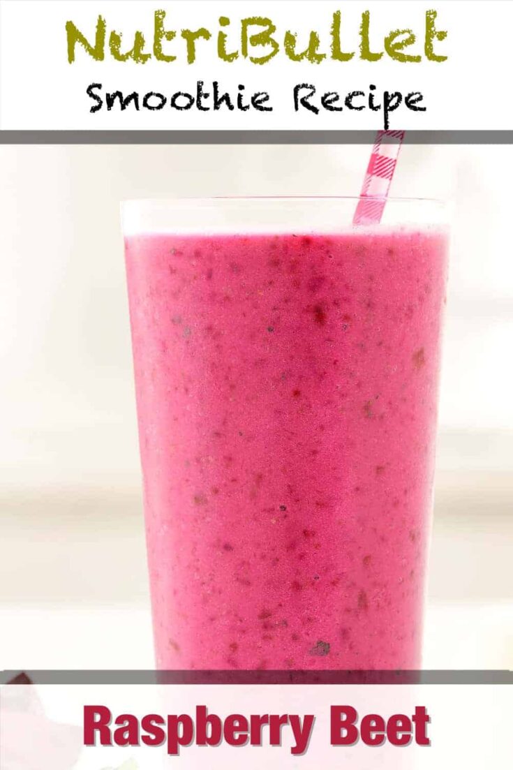 nutribullet raspberry beet smoothie recipe p