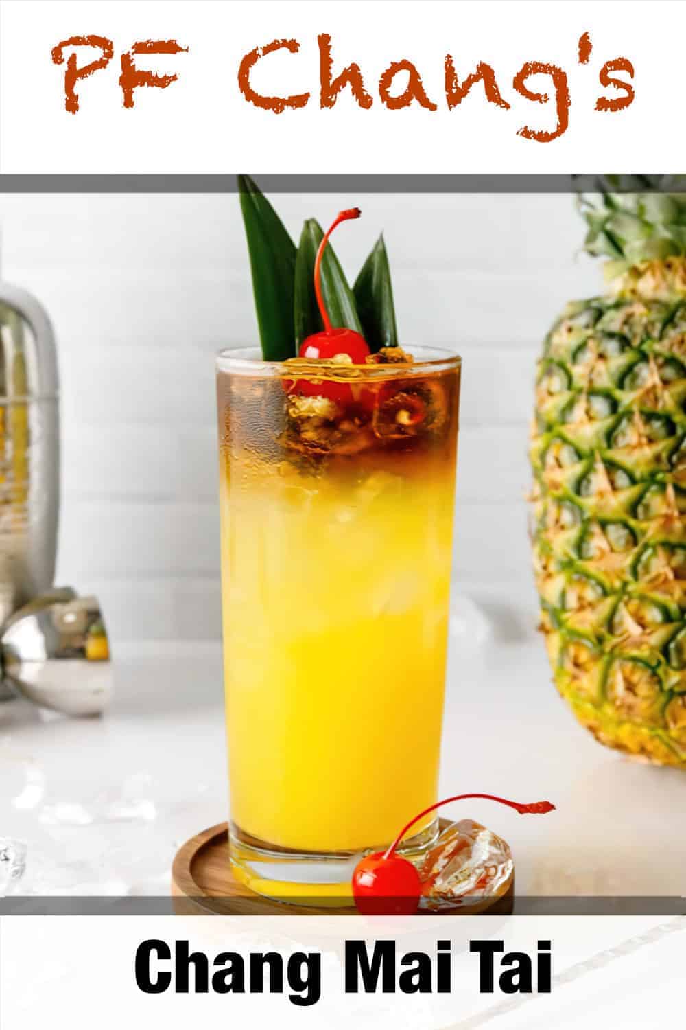 PF Chang's Chang Mai Tai Make Drinks