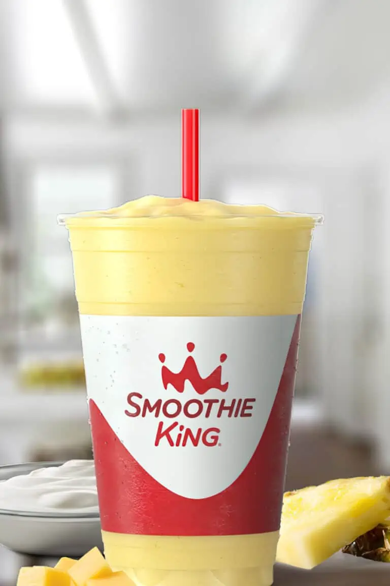 Smoothie King Greek Yogurt Pineapple Mango