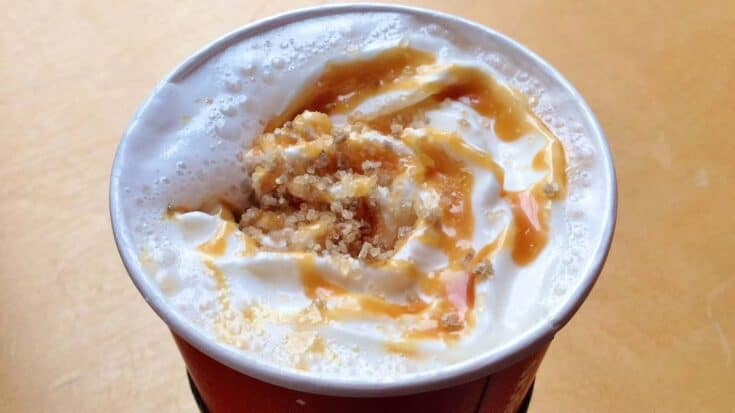 Starbucks Secret Menu Butterbeer Latte Recipe