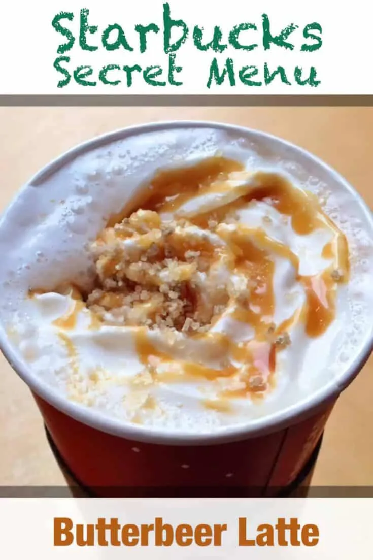 starbucks secret menu butterbeer latte recipe p