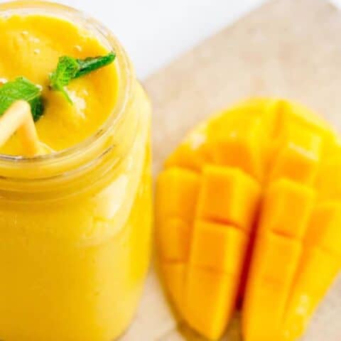 Vitamix Green Tea Mango Smoothie Recipe