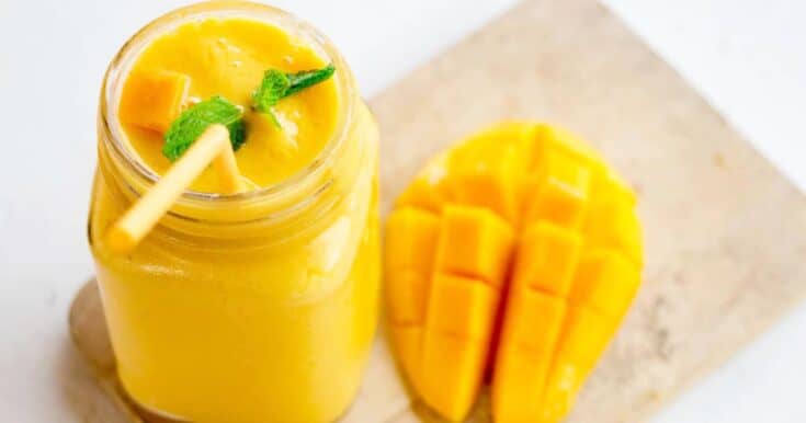 Vitamix Green Tea Mango Smoothie Recipe
