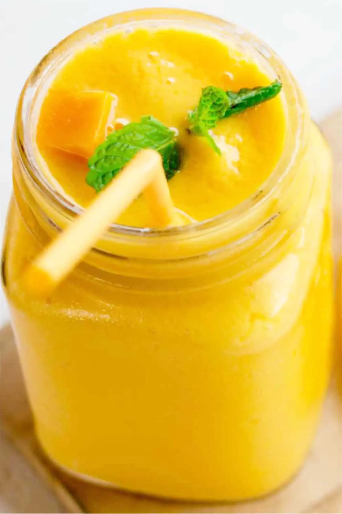 Vitamix Green Tea Mango Smoothie