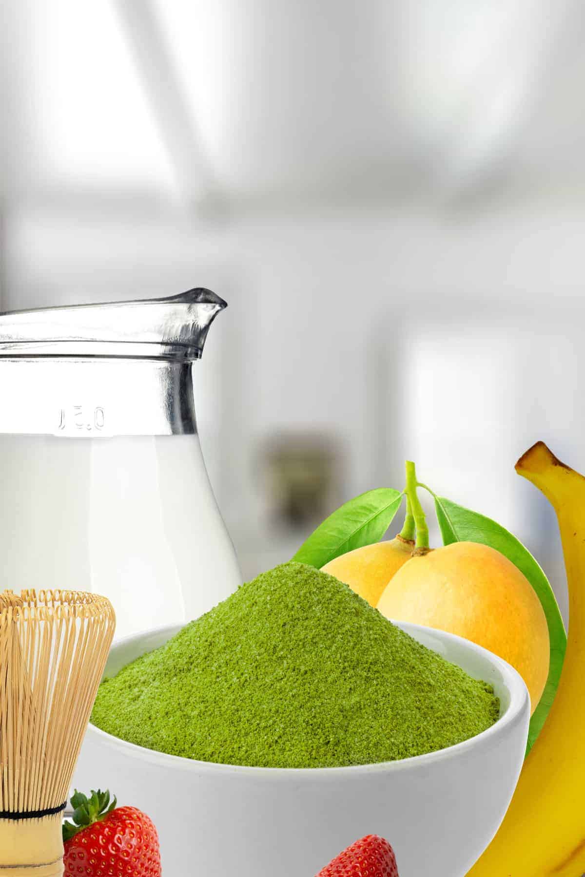 Matcha Smoothie Ingredients