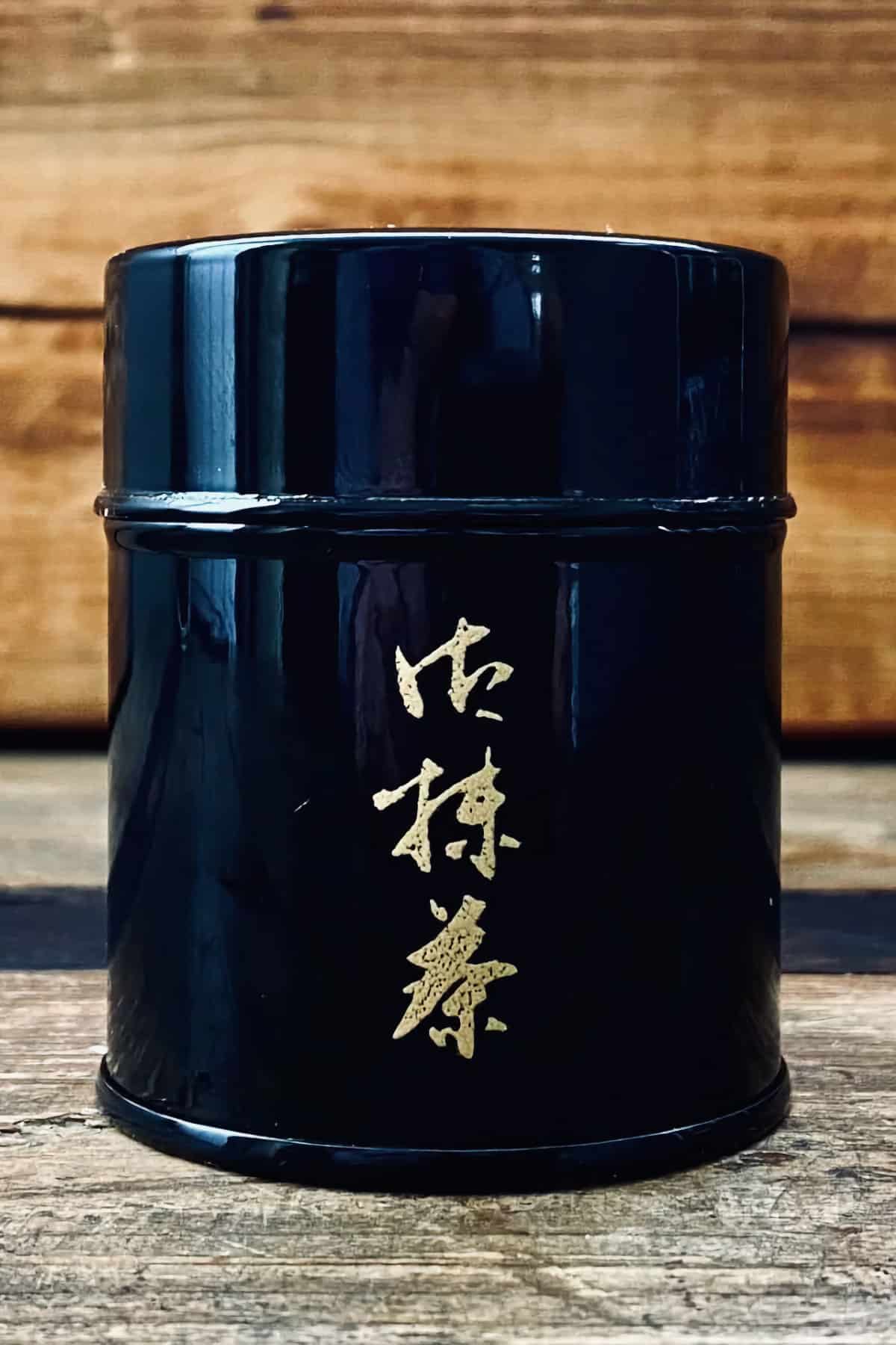 Matcha Storage Tin