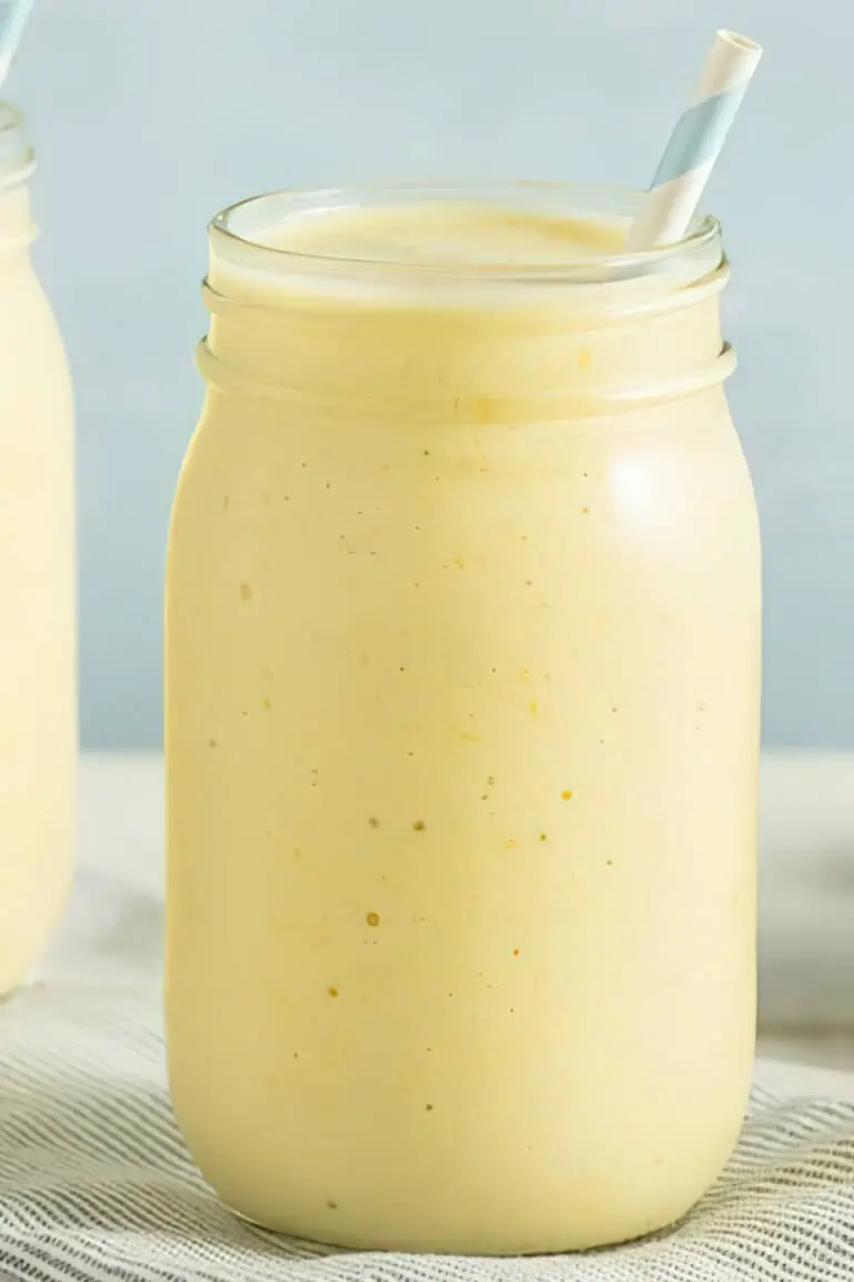 Ninja Blender Creamy Banana Orange Protein Shake - Make Drinks