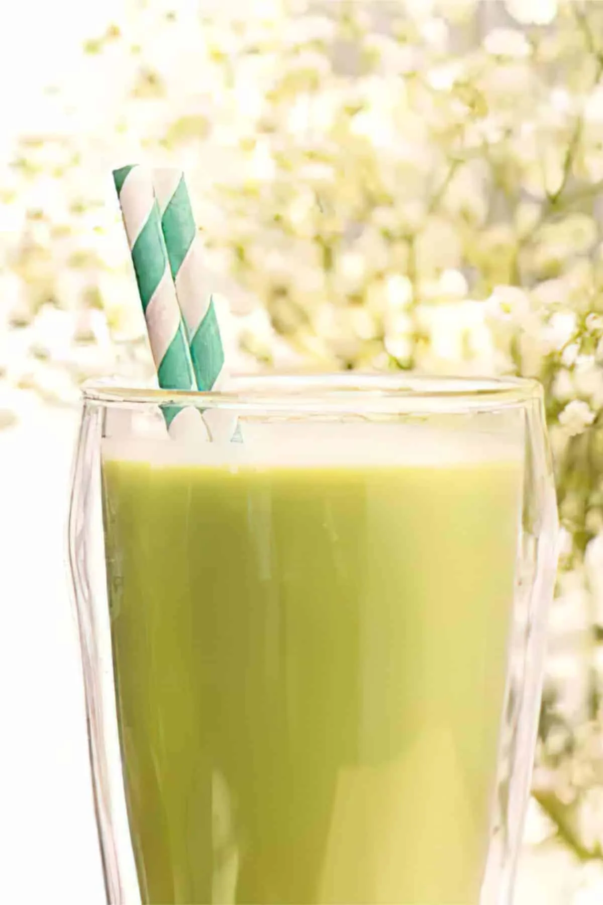 Ninja Blender Vanilla Matcha Smoothie