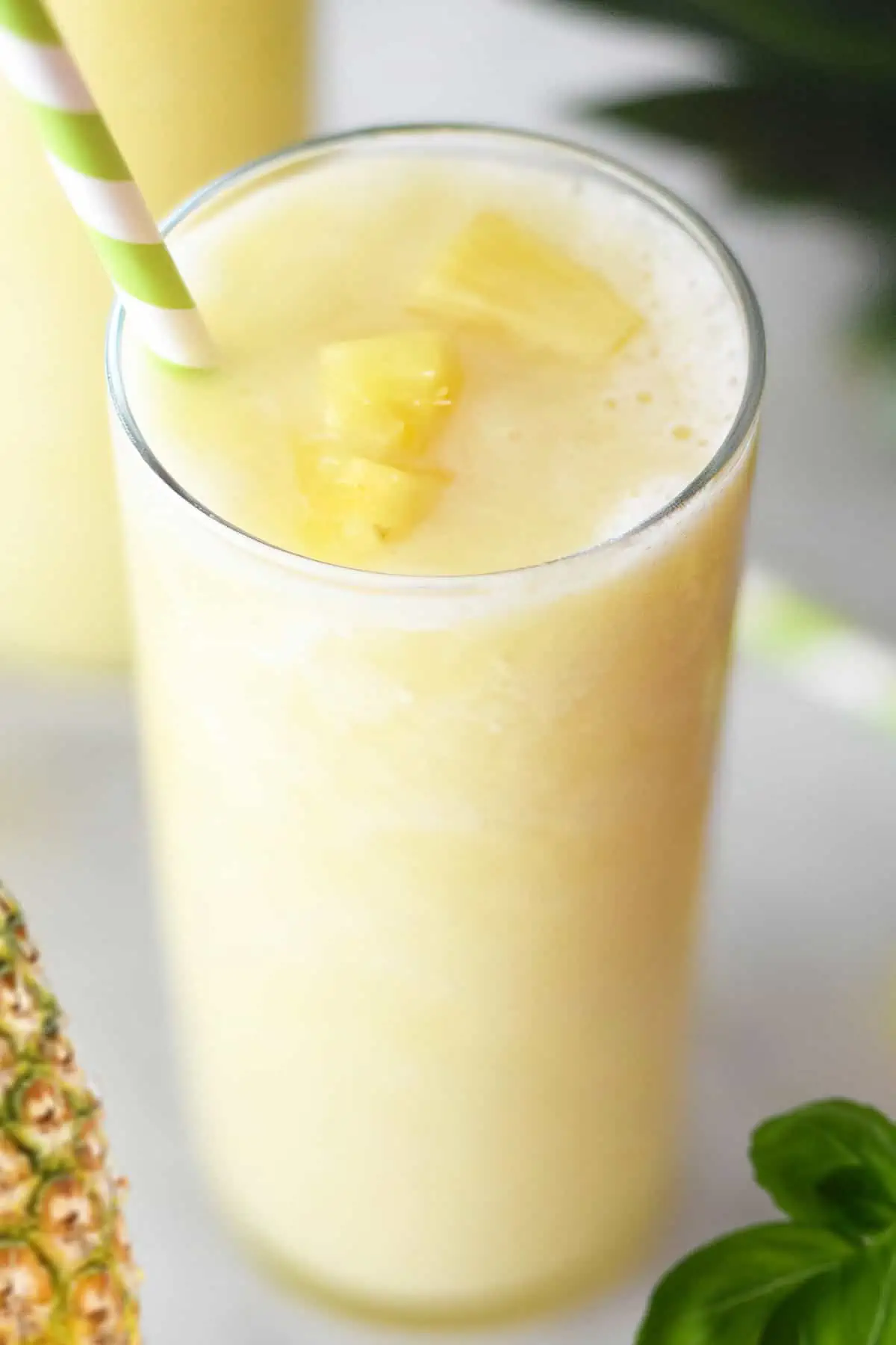 NutriBullet Tropical Pineapple Basil Smoothie