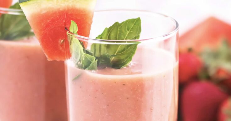 NutriBullet Watermelon Kiwi Nectar Smoothie Recipe