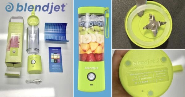 BlendJet 2 blender deconstructed.