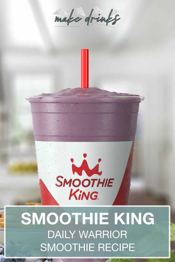 smoothie king daily warrior pin