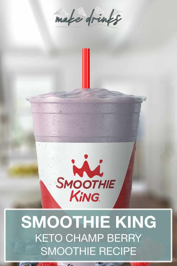 smoothie king keto champ berry pin