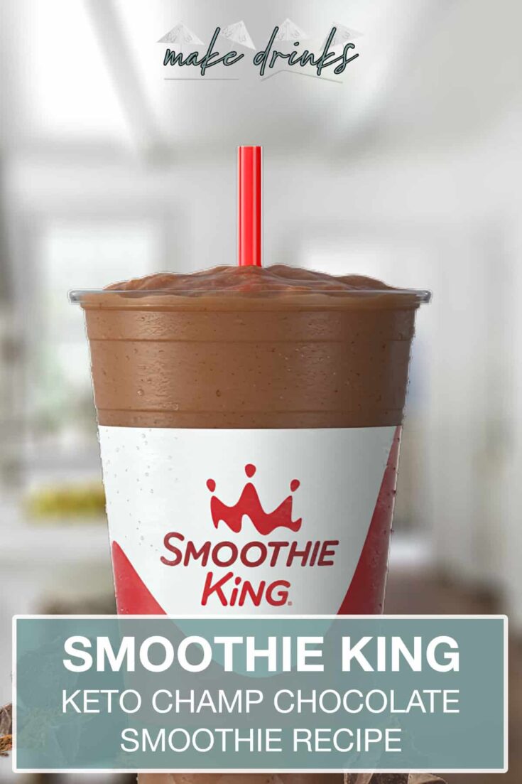 smoothie king keto champ chocolate pin