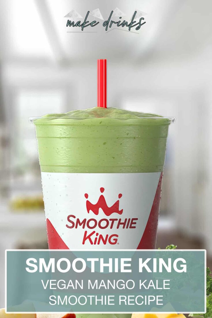 smoothie king vegan mango kale pin