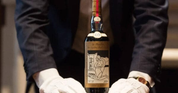 Macallan 1926 Fine And Rare Scotch at auction.