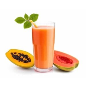 Smoothie King Lemon Twist Banana 4 Papaya Juice