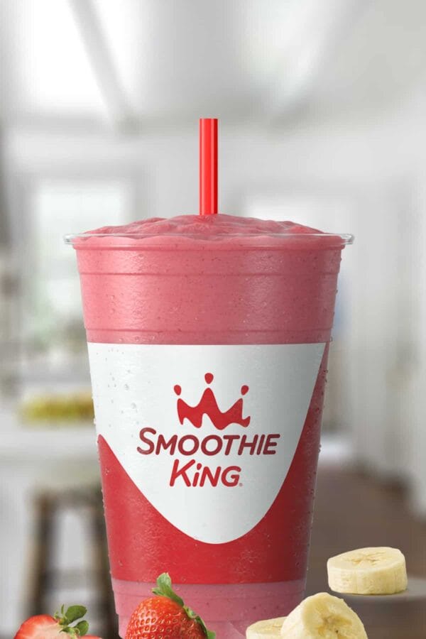 Smoothie King Banana Berry Treat