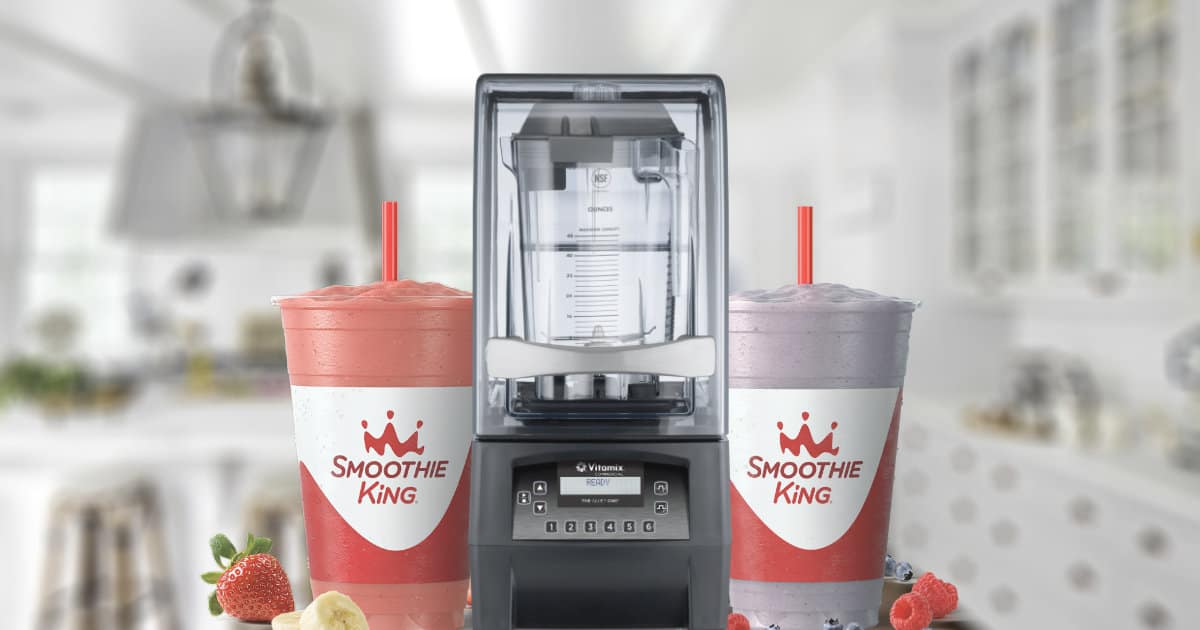 Smoothie King Loves Vitamix The Quiet One Blenders Make Drinks