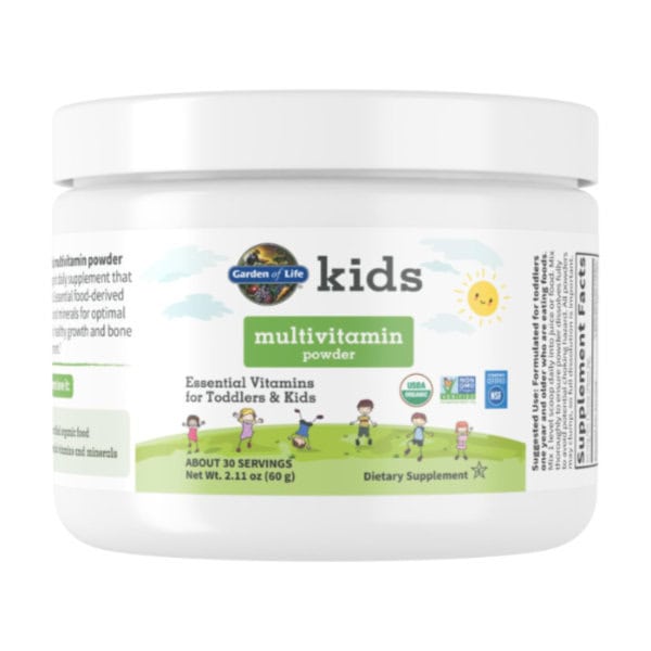 Ingredient kids multivitamin powder.