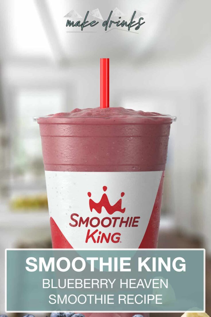 smoothie king blueberry heaven recipe pin