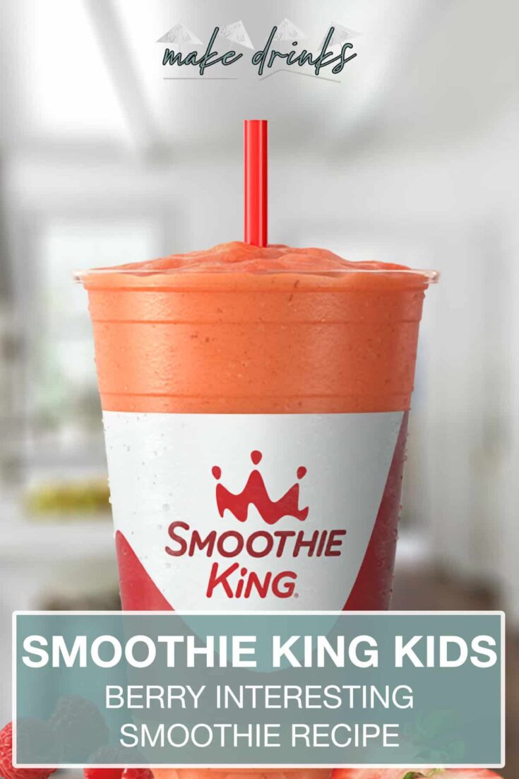 smoothie king kids berry interesting recipe pin