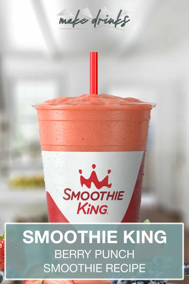 smoothie king berry punch recipe pin