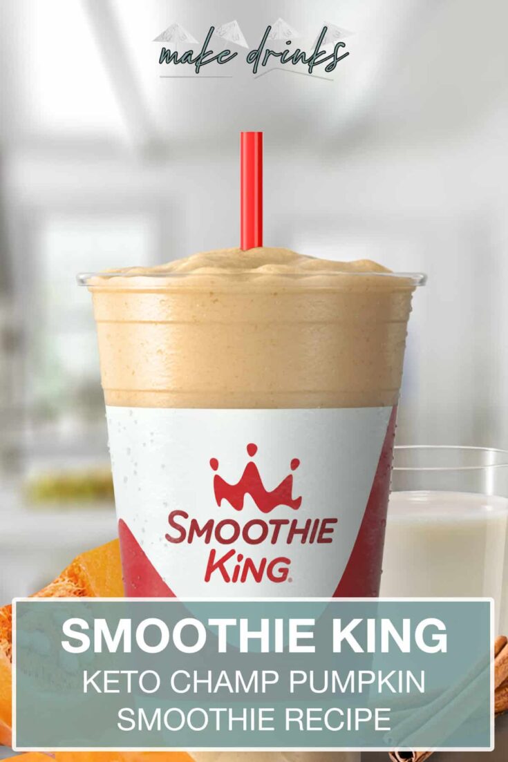 smoothie king keto champ pumpkin recipe pin