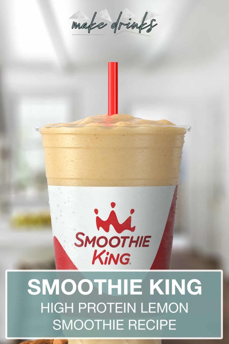 smoothie king original high protein lemon recipe pin