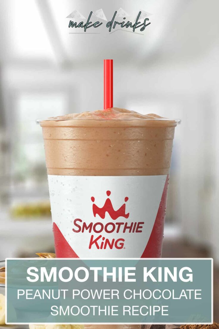 smoothie king peanut power plus chocolate recipe pin