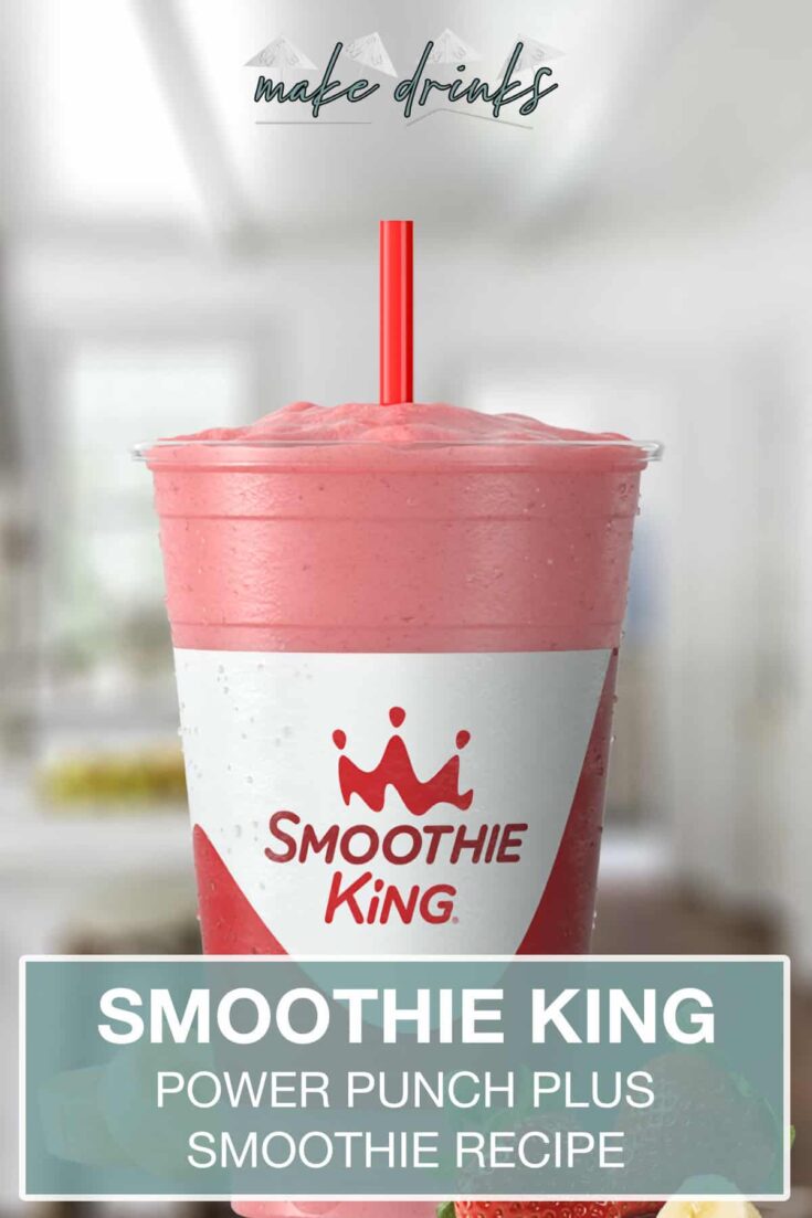 smoothie king power punch plus recipe pin