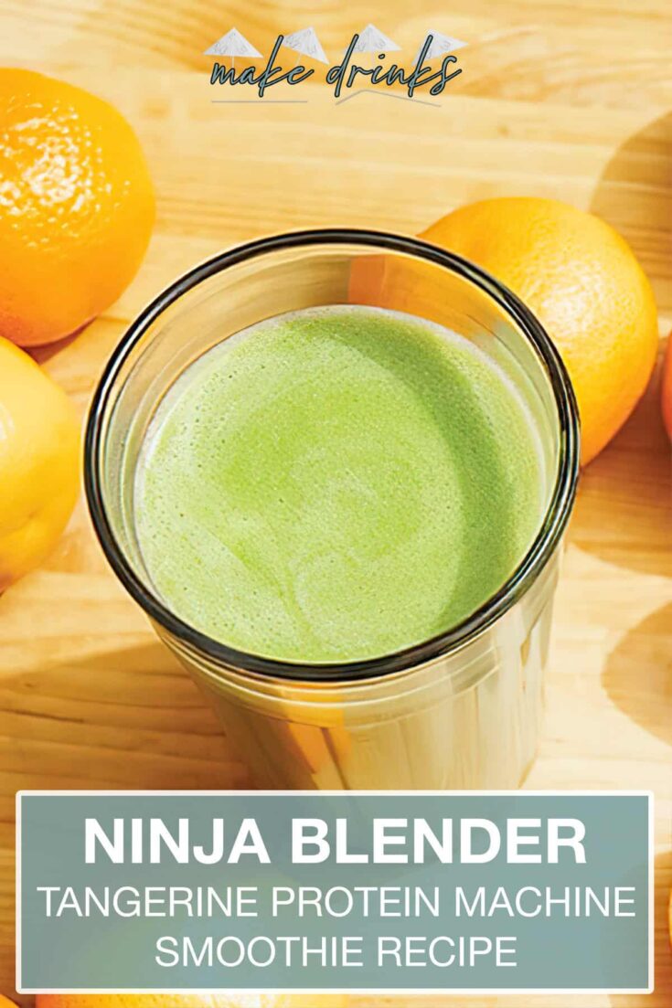 ninja blender tangerine protein machine smoothie recipe pin