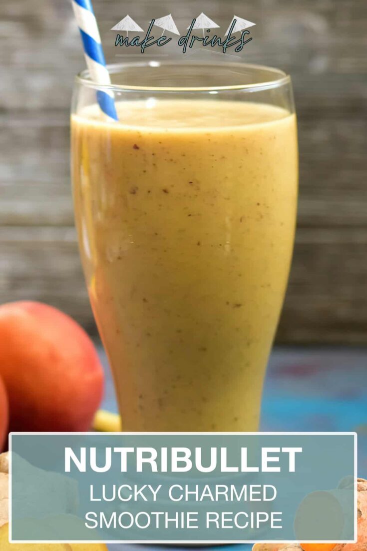 nutribullet lucky charmed smoothie recipe pin