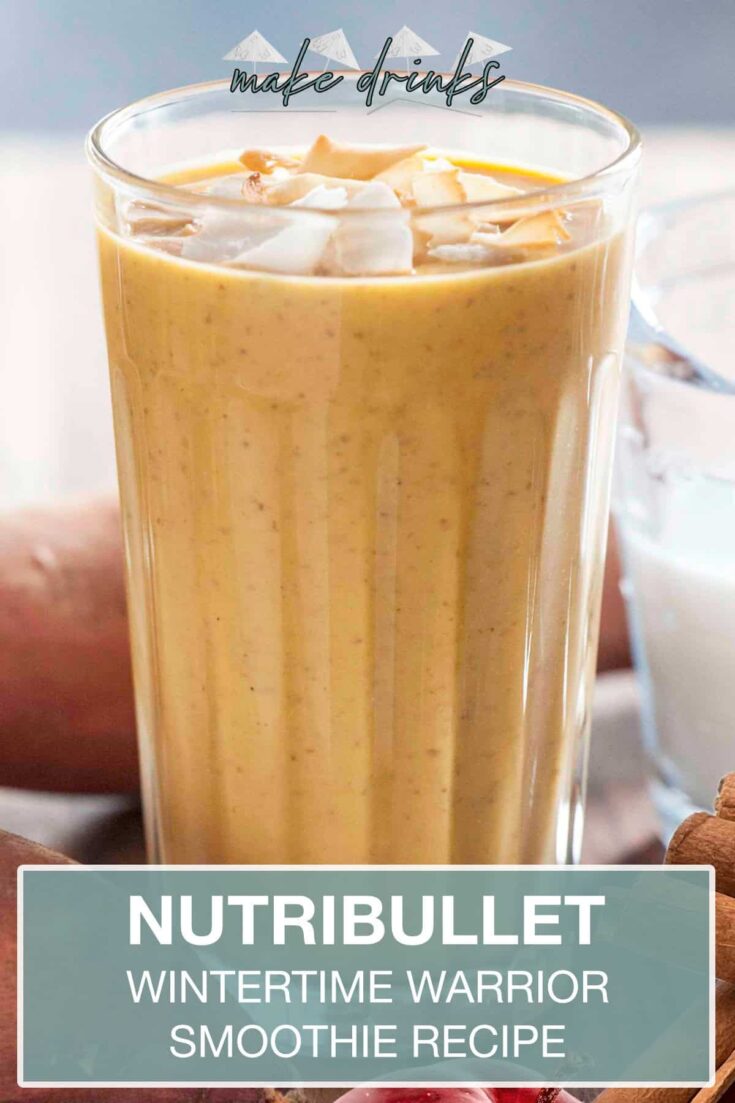 nutribullet wintertime warrior smoothie recipe pin