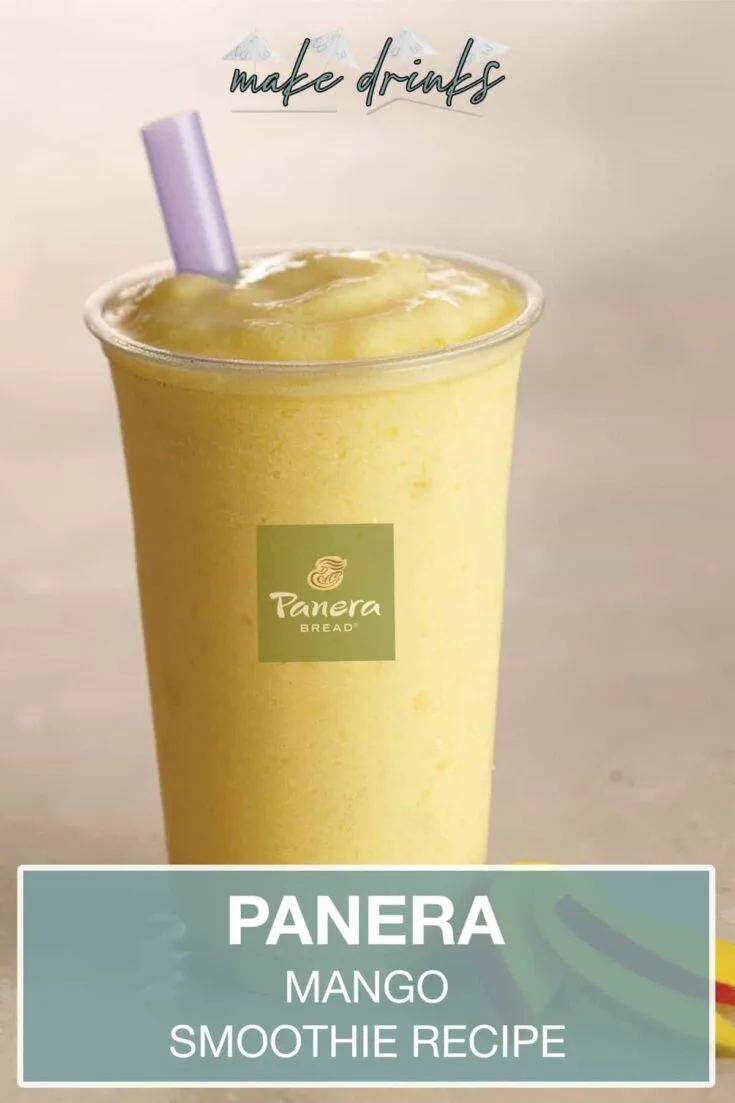 panera mango smoothie recipe pin