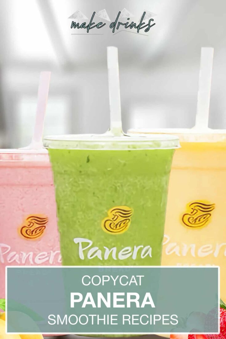 panera smoothie recipes pin