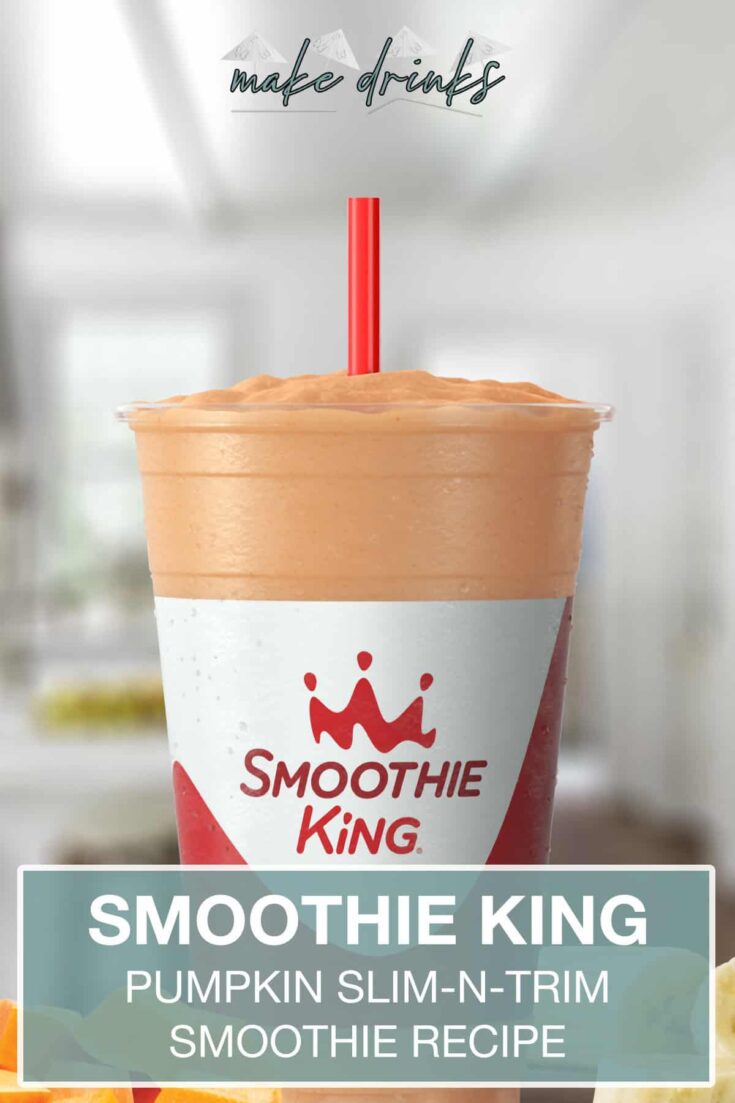 smoothie king pumpkin slim n trim recipe pin