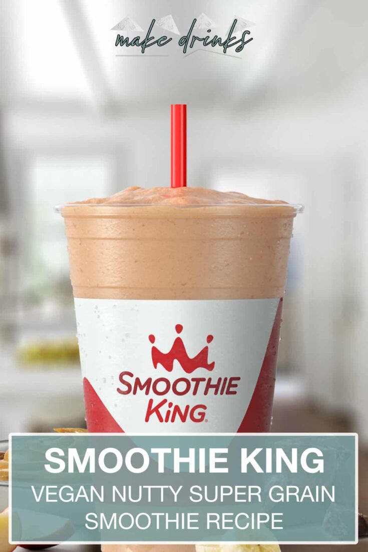 smoothie king vegan nutty super grain pin