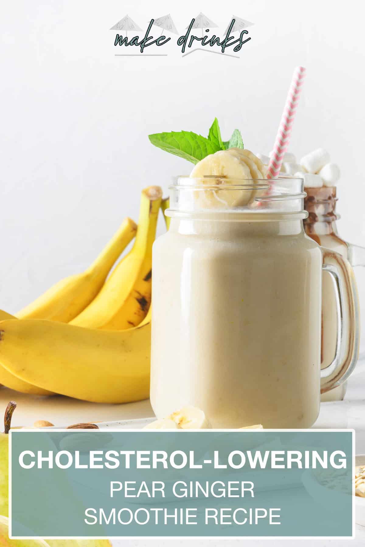 Cholesterol Lowering Pear Ginger Smoothie Make Drinks cholesterol-lowering-pear-ginger-smoothie-make-drinks